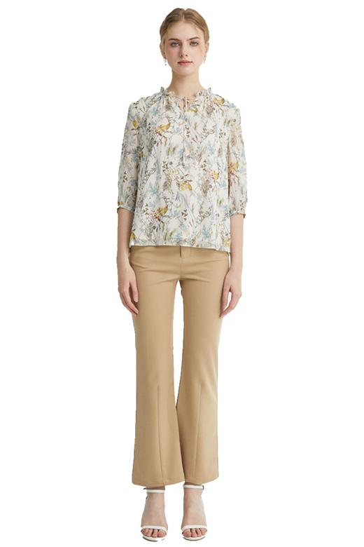 VIVIAN LIU薇薇安刘R2415001梅春女装新款斜插兜显瘦梭织小脚裤 商品图5