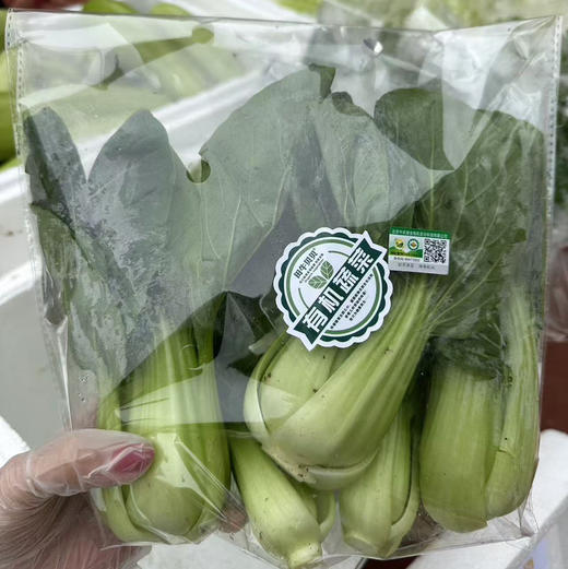 大家期待已久的盒马有机蔬菜，保证有机，可追溯，有国家监督管理委会认可认证的，每一份菜都有有机码！菠菜250克、上海青250克、小白菜250克、芹菜400克，胡萝卜300克 商品图1