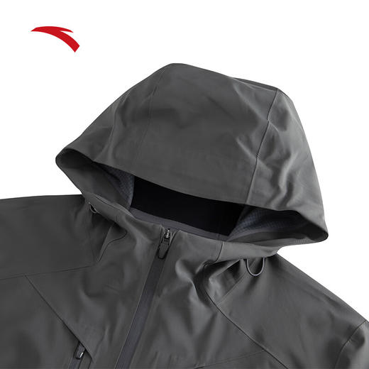 安踏防泼水外套丨冲锋衣男冬季新款风衣户外登山服夹克152447621 商品图2