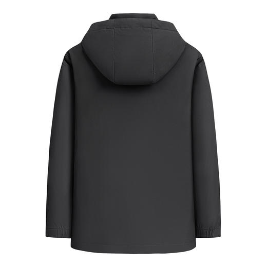 罗蒙秋冬季男装鸭绒服舒适保暖羽绒服男时尚连帽百搭纯色男士外套 商品图11