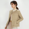 【新款轻薄羽绒服】白鸭绒秋冬季内胆 圆领V领两穿大码修身短款外套 商品缩略图2