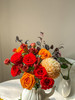 【始于心动】红玫瑰4支+橙色牡丹菊1支+巧克力泡泡多头玫瑰2支+橙色玫瑰2支+红继木5小支 商品缩略图6