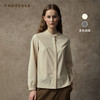 Famecoco范可儿中式立领双色棉麻加厚衬衫FAC8BH001 商品缩略图0