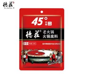 【亚欧超市】德庄老火锅中辣底料150g/袋
