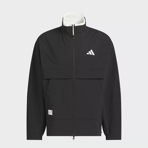 5折【自营】adidas/阿迪达斯  2024新款男士拒水防泼拉链外套 JM3406 商品图3