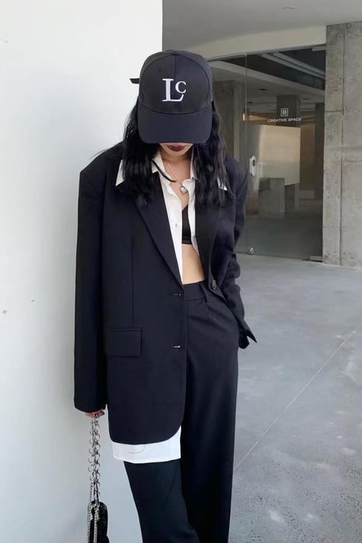 Kai & Kiera 率性黑色西装长裤套装 14160 商品图0