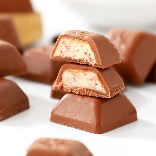 德国丝格德酸奶草莓味小方块巧克力100g 商品图1