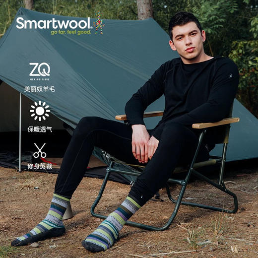 Smartwool 小洋人美利奴羊毛保暖裤男士88%羊毛保暖裤【ZB】 商品图2