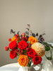 【始于心动】红玫瑰4支+橙色牡丹菊1支+巧克力泡泡多头玫瑰2支+橙色玫瑰2支+红继木5小支 商品缩略图13