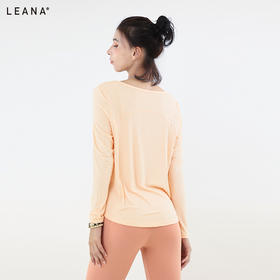 LEANA长袖不含胸垫运动休闲外搭日常LN1060