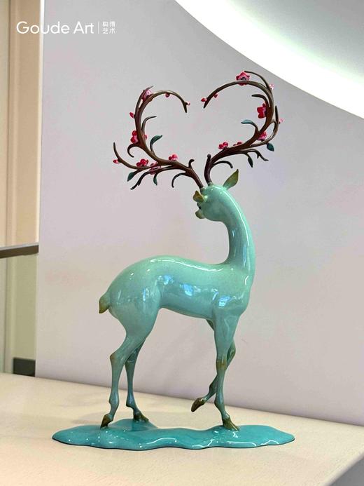 陈灵平《喜鹿桃源》新版 商品图3