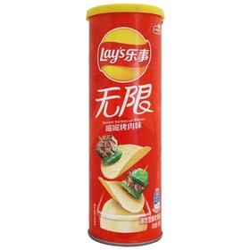 乐事,嗞嗞烤肉味薯片 【90克】  百事食品