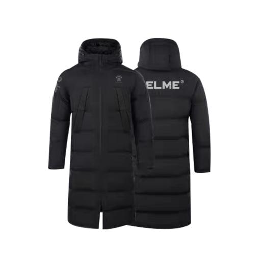 的幸*卡尔美联名男款保暖外套加厚连帽长款羽绒服 商品图4