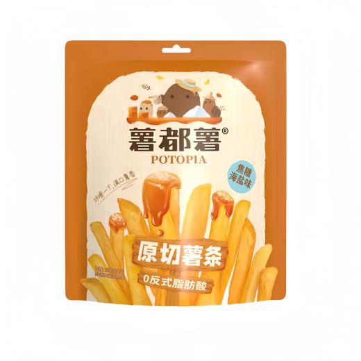 薯都薯焦糖海盐味原切薯条100g 商品图0