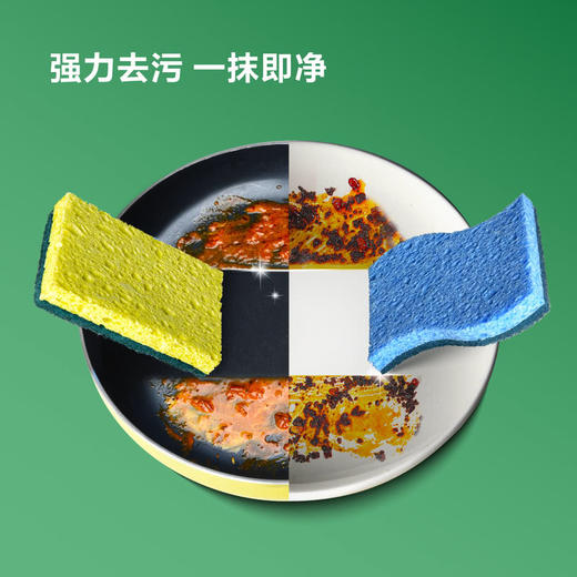 MM 山姆 思高 韩国进口 天然木浆棉百洁布12片装（超洁净6片 防刮擦6片） 商品图3