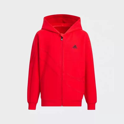 5折【自营】adidas/阿迪达斯  新年龙年款儿童运动休闲连帽外套 IT4055 商品图0