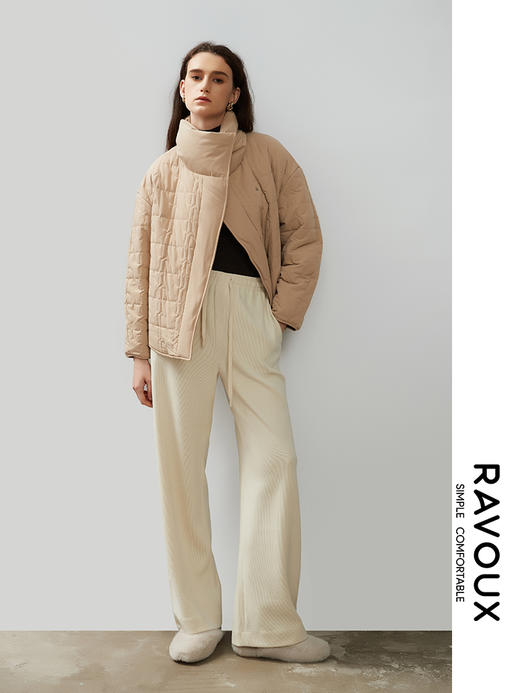 264289908阔版短款轻薄鹅绒服 商品图3