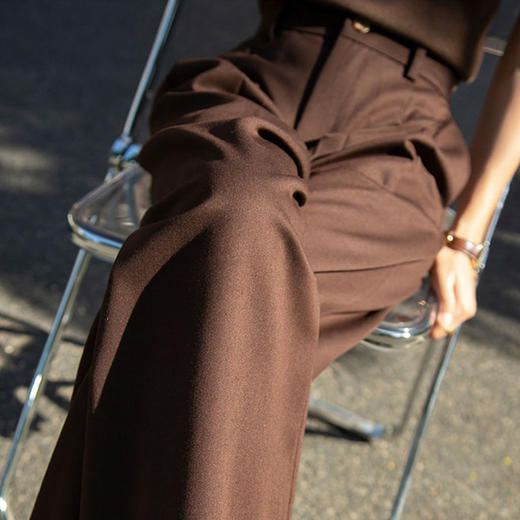 馥迦宽松直筒西装裤 商品图4