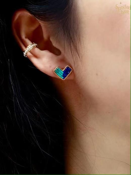 SpoiledBrat Jewelry爱心系列耳钉 商品图5