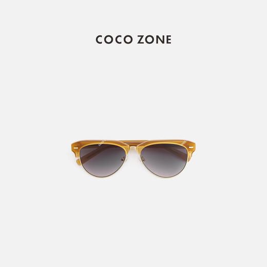 COCO ZONE 高级感显脸小百搭女士通勤风眼镜墨镜CC2C2198 商品图0