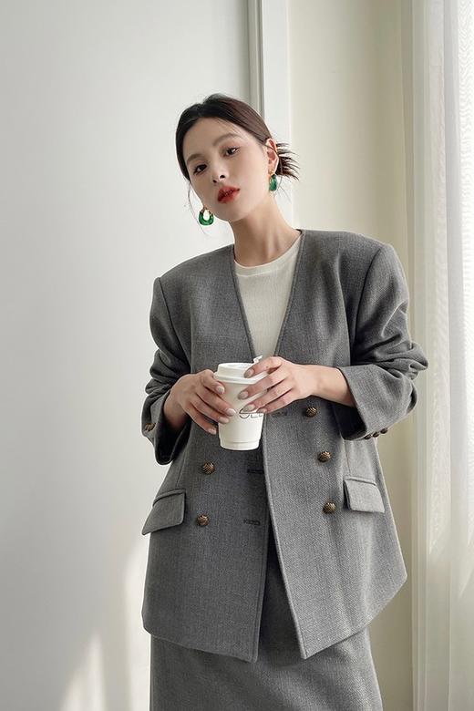 Le Malene 高级感极简西装半裙套装 19149 商品图8