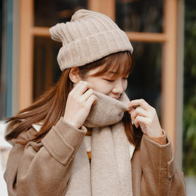 秋冬系列袋鼠团团围巾