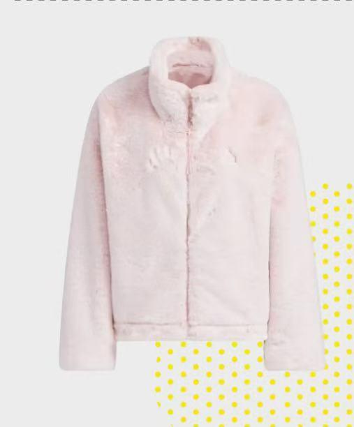 adidas 女士仿水貂绒外套 商品图0