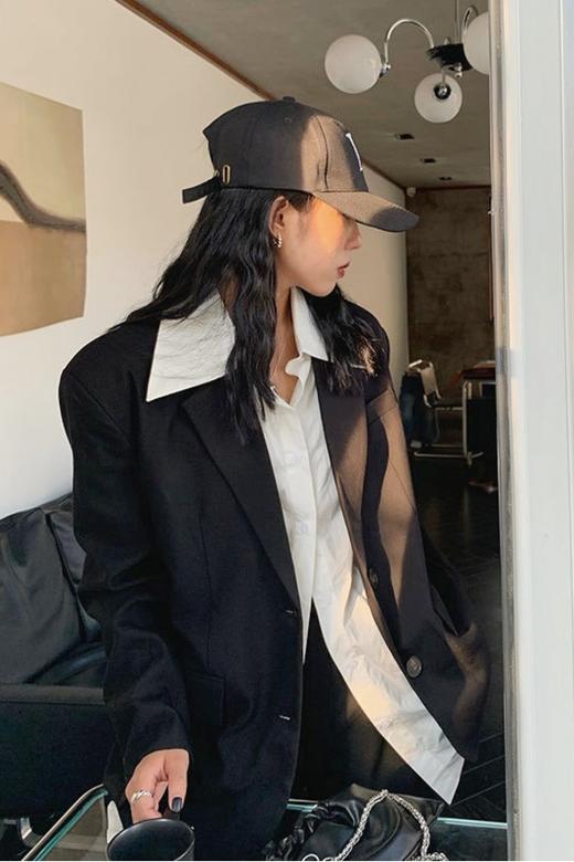 Kai & Kiera 率性黑色西装长裤套装 14160 商品图3