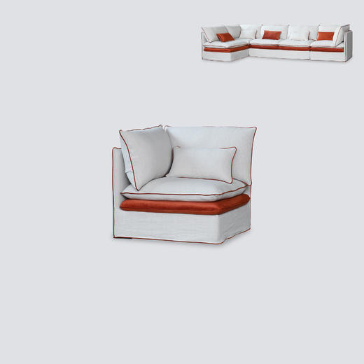 NS家居nsfurniture软包布艺组合沙发NSSF-5318-T1 商品图1