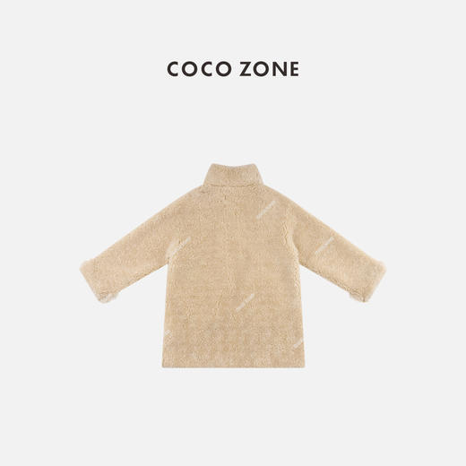 COCO ZONE 秋冬小香风立领牛角扣长袖外套CC2D2550 商品图1