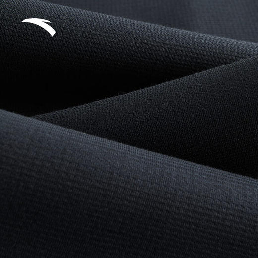 安踏运动卫裤男冬季新款加绒保暖黑色运动长裤束脚裤子152447330N 商品图7