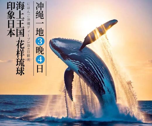 【北京出发】海上王国-花样琉球观鲸4日  海岛度假酒店  探秘琉球文化 首里城历史遗迹 商品图0