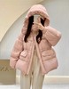 【YW】无忧购韩版抽绳收腰显瘦小个子连帽百搭50%白鸭绒羽绒服24012（截单后7天发货)25年清仓捡漏 商品缩略图3