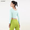 LEANA运动休闲运动百搭时尚运动长袖含胸垫LN1095 商品缩略图3