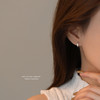 【澈念】S925银几何镂空双层线条耳饰【YXS-E3976】 商品缩略图3