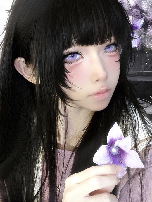 Serltyca 半年抛 紫藤花妖紫 直径14.2mm着色13.5mm 商品图2