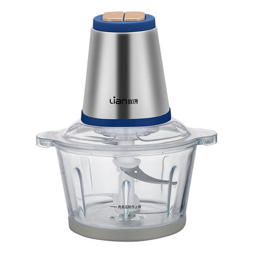 联创JP023M多功能绞肉机1.8L蓝色 商品图0