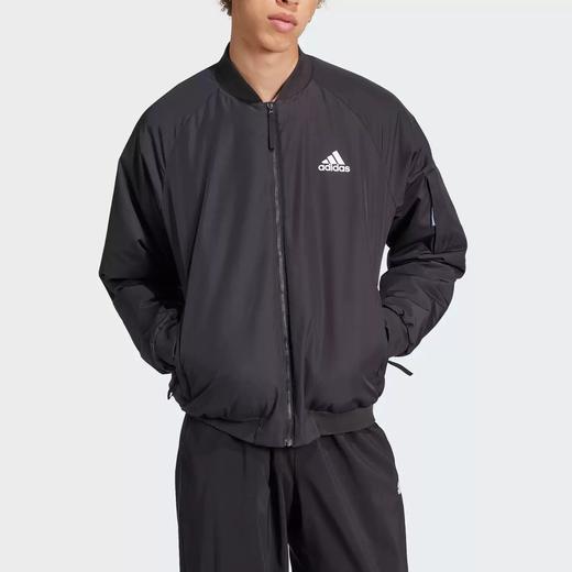 5折【自营】adidas/阿迪达斯  新款男士梭织保暖防风夹克外套 JN4855 商品图2