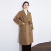 【高货wl】全新升级【铂金会员809/天猫1099/差价290】(12822) 洛诗琳秋冬双面呢中长款高级感气质美拉德100%羊毛呢大衣 商品缩略图0