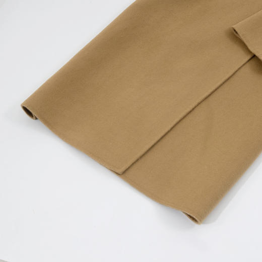 Grace&Glam 经典一粒扣气质羊毛双面呢子大衣 商品图4