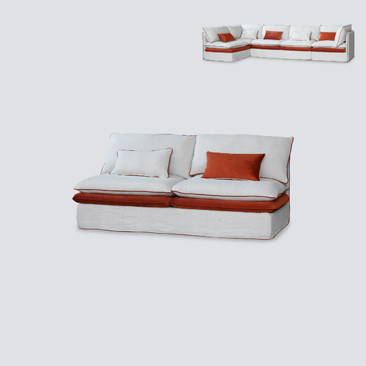 NS家居nsfurniture软包布艺组合沙发NSSF-5318-T1 商品图2