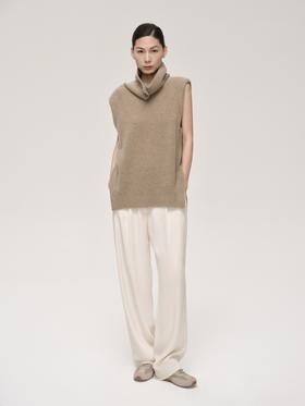 BYARN 臻至廓形羊绒背心