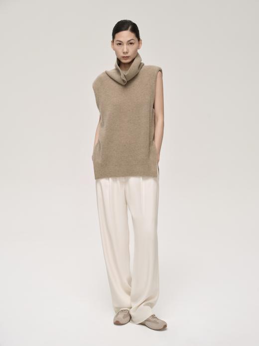 BYARN 臻至廓形羊绒背心 商品图0