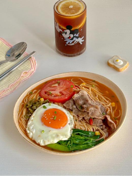 【鲁宇五谷杂粮面5卷】🔥 爽滑Q弹，✨口感筋道，嘎嘎好吃，🌵最重要不易发胖 💕汤面、拌面、炒面、卤面...怎么做都好吃三高人群、💥减脂人士、上班族、学生党必备❗ 商品图7