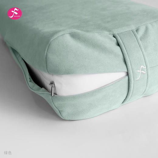 一梵瑜伽抱枕麂皮绒再生海绵长形枕抱枕  70x28x14cm/个 商品图13