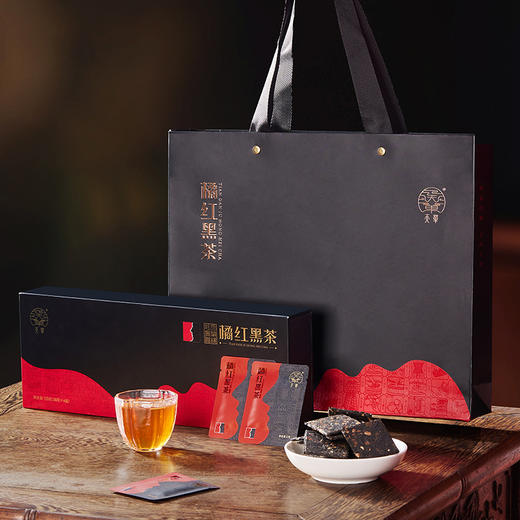 【买赠试饮装】金奖大师出品  天单正宗橘红黑茶&甘草橘红茶 I  核心产区 清香回甘 温润滋养 嗓子好舒服 送礼送长辈 商品图13