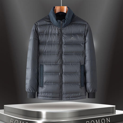 【连帽可拆卸】罗蒙秋冬季男装时尚百搭男士羽绒服保暖舒适羽绒服男休闲男士外套 商品图6