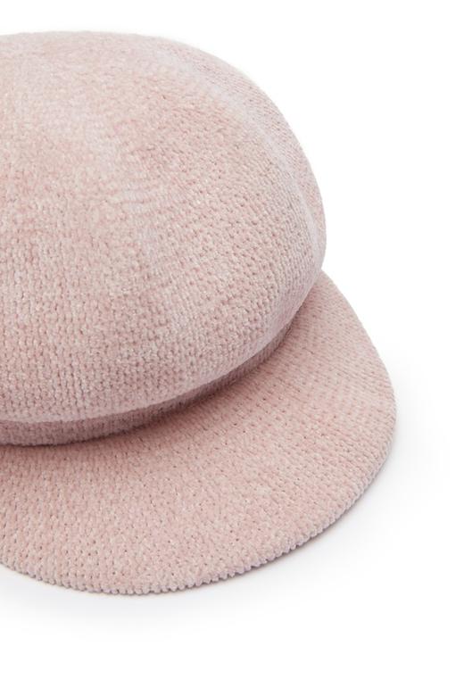 OCTAVIA 粉色雪尼尔八角帽 5647 商品图3