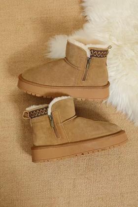 2F人本冬女款雪地靴