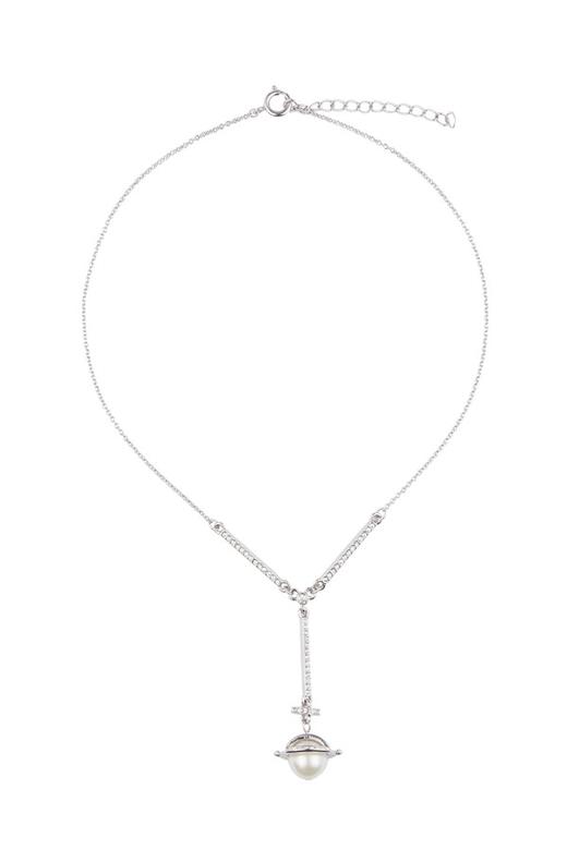 Time Made 星球珍珠锆石项链 5275 商品图1